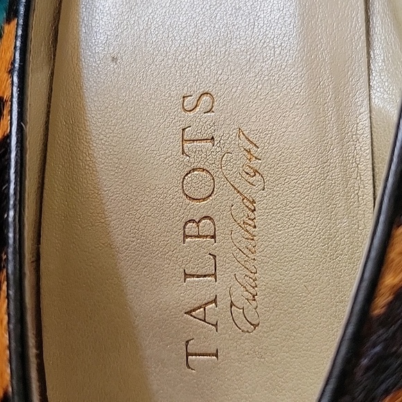 Talbots Animal Print Heels Size 9.5 - Picture 4 of 10